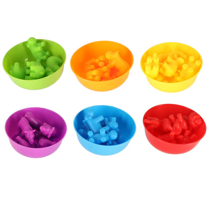 Montessori Counting Safari Animals Set – 36 Pieces